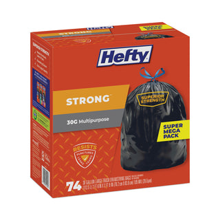 strong-multipurpose-drawstring-trash-bags-30-gal-11-mil-30-x-33-black-74-box_pcte85274 - 2