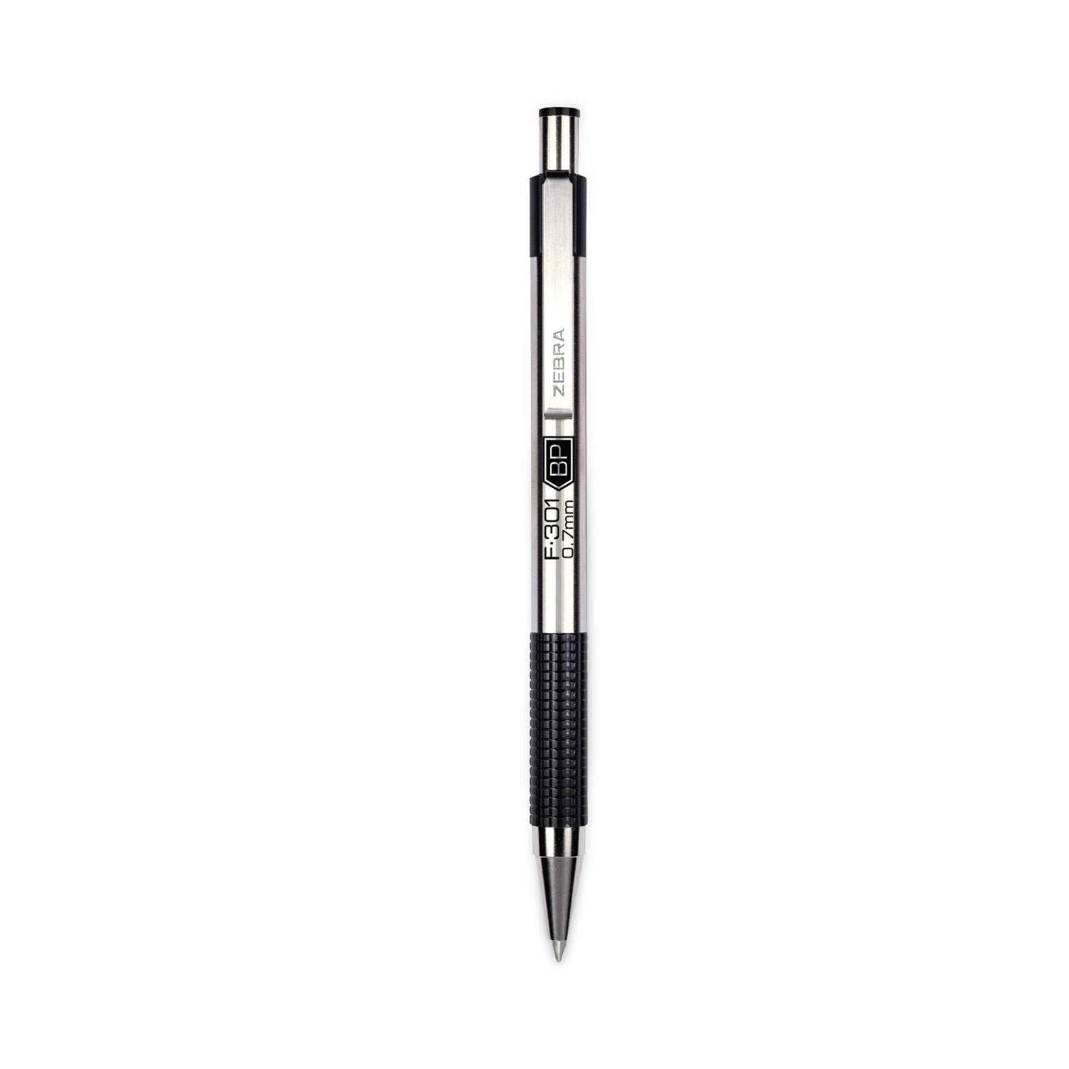 f-301-ballpoint-pen-retractable-fine-07-mm-assorted-ink-and-barrel-colors-4-pack_zeb27174 - 5