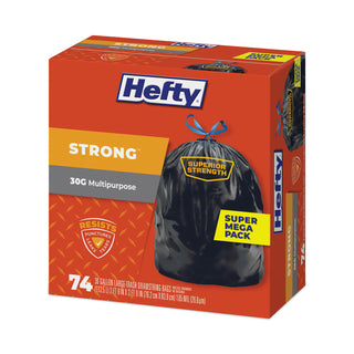 strong-multipurpose-drawstring-trash-bags-30-gal-11-mil-30-x-33-black-74-box_pcte85274 - 3