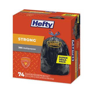 strong-multipurpose-drawstring-trash-bags-30-gal-11-mil-30-x-33-black-74-box-3-boxes-carton_pcte85274ct - 3