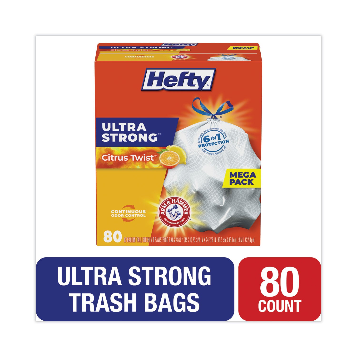 ultra-strong-scented-tall-white-kitchen-bags-13-gal-09-mil-2375-x-2488-white-80-box_pcte88354 - 1