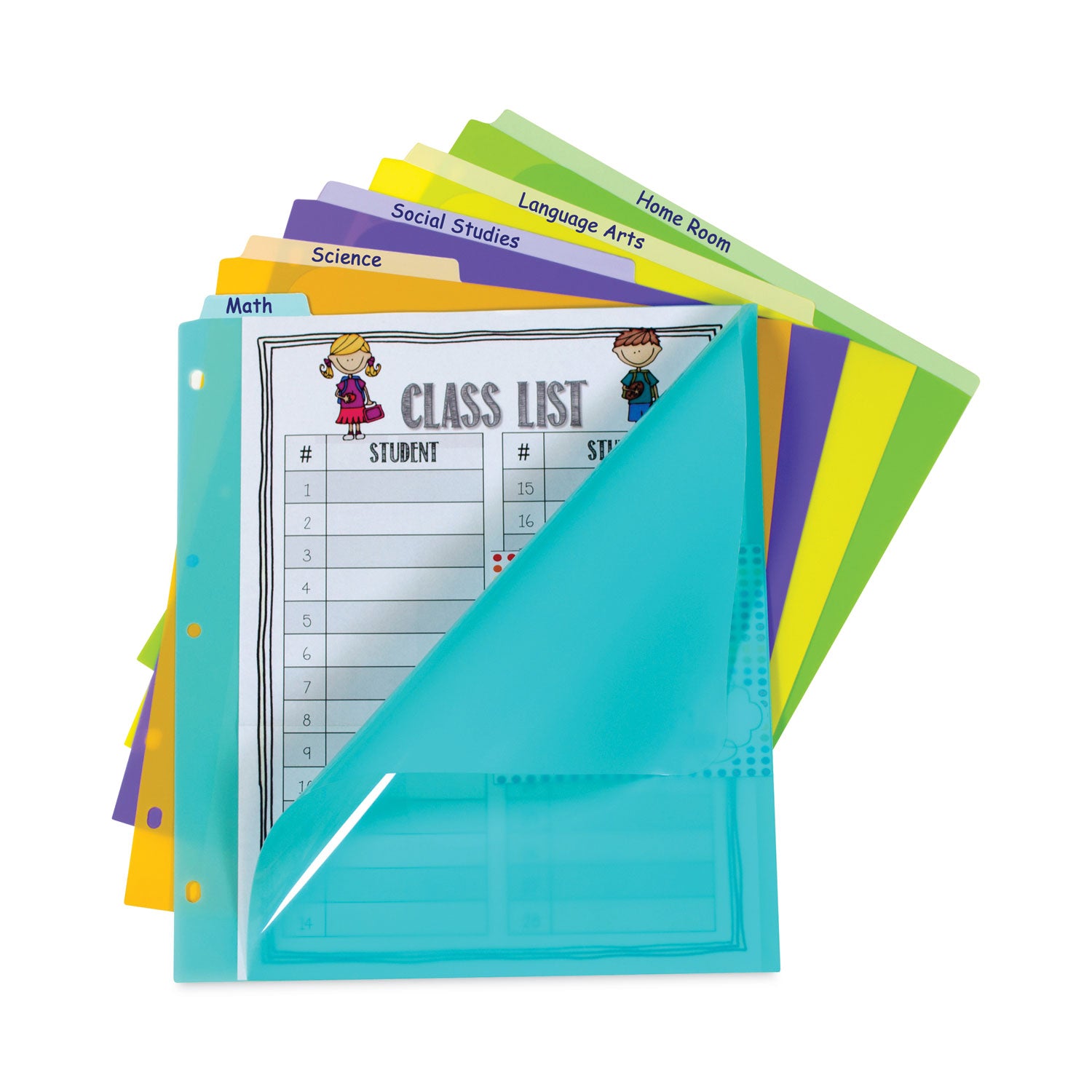 index-dividers-with-vertical-tab-5-tab-115-x-10-assorted-1-set_cli07150 - 2
