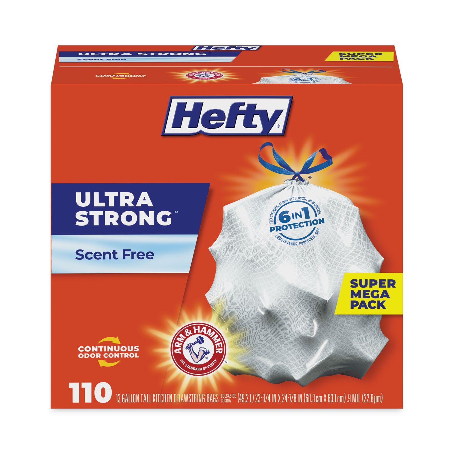 ultra-strong-tall-kitchen-and-trash-bags-13-gal-09-mil-2375-x-2488-white-110-bags-box-3-boxes-carton_pcte88368ct - 4