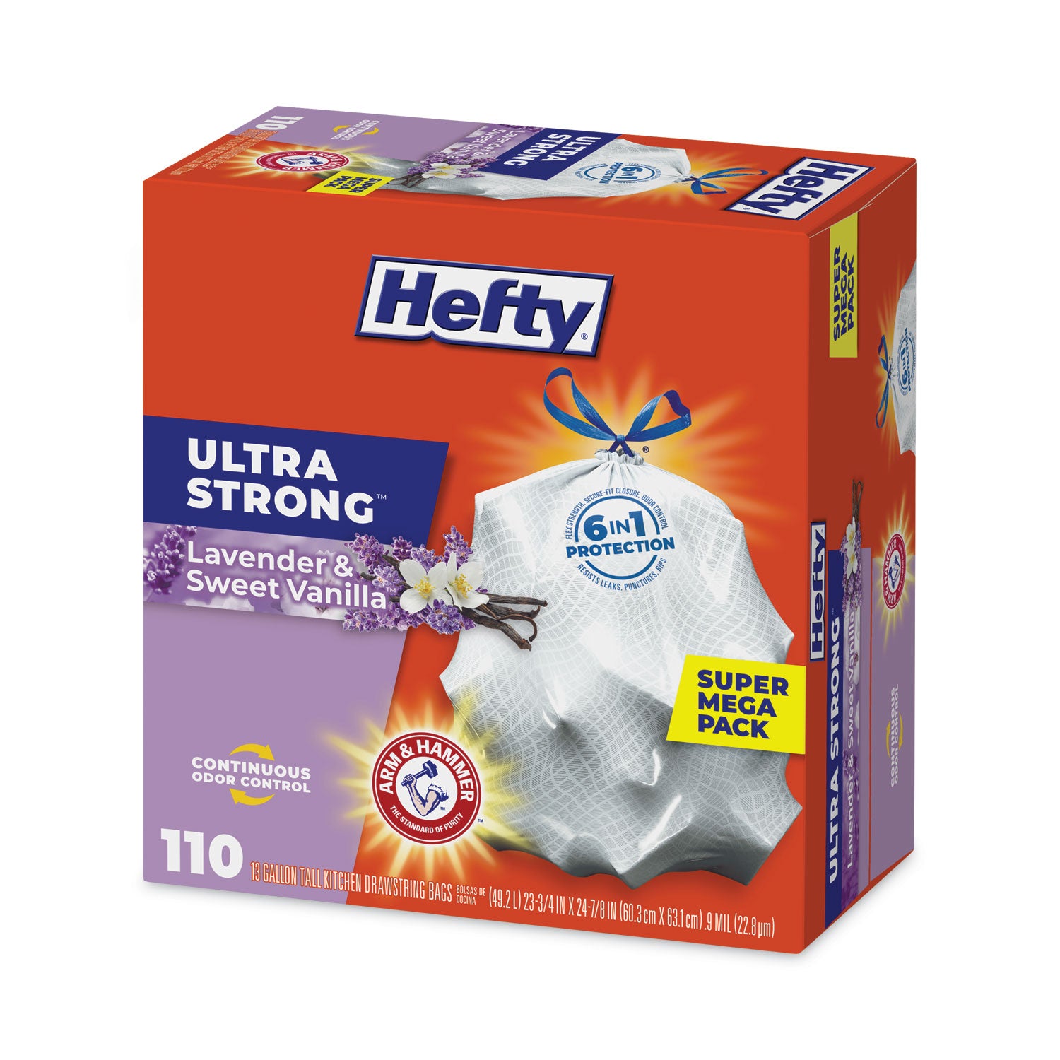 ultra-strong-scented-tall-white-kitchen-bags-13-gal-09-mil-2375-x-2488-white-110-box_pcte88366 - 3