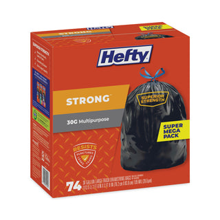 strong-multipurpose-drawstring-trash-bags-30-gal-11-mil-30-x-33-black-74-box-3-boxes-carton_pcte85274ct - 4