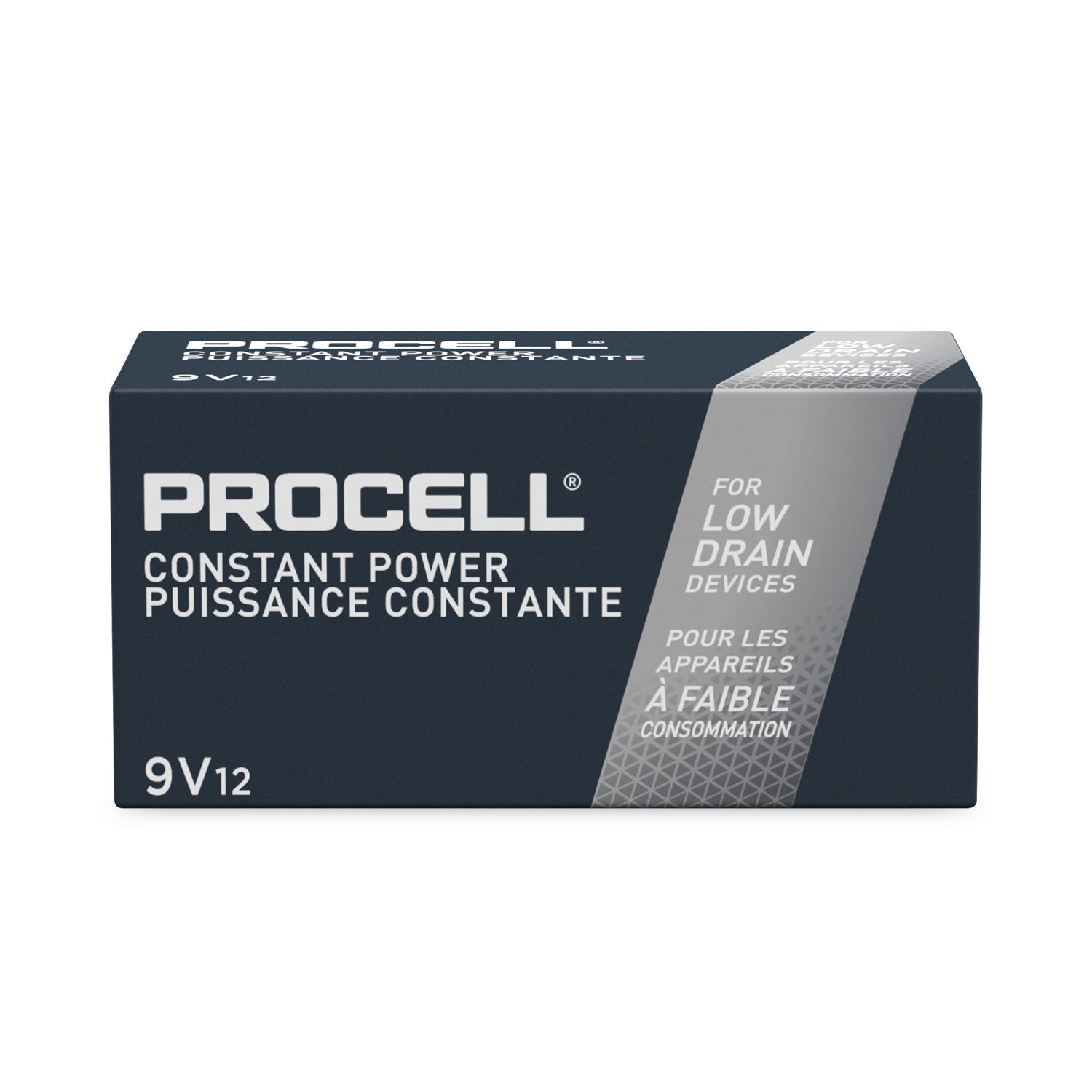 Professional Alkaline 9V Batteries, 12/Box - 