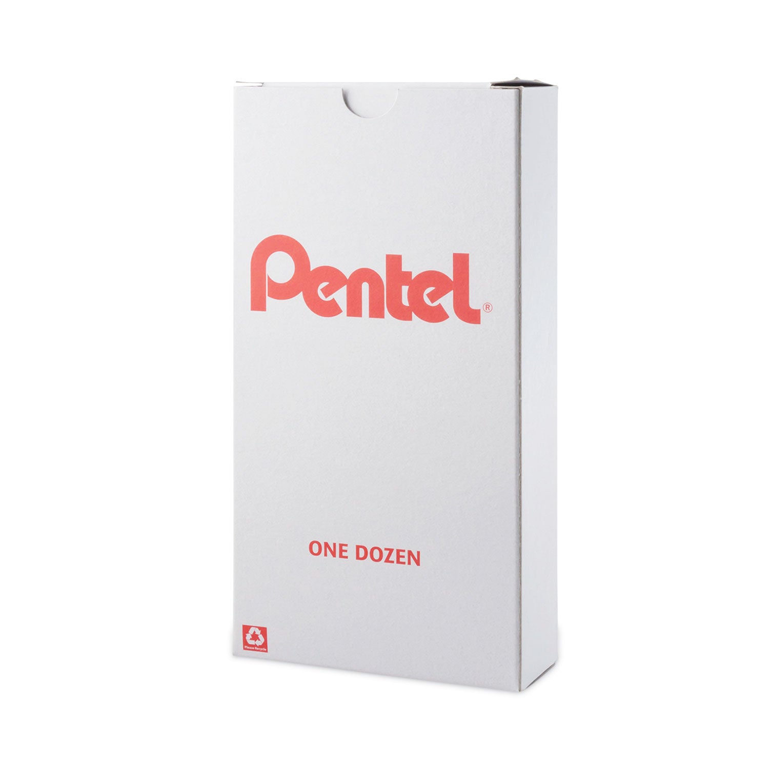 EnerGel Pearl Gel Pen, Retractable, Medium 0.7 mm, Blue Ink, White/Blue Barrel, Dozen