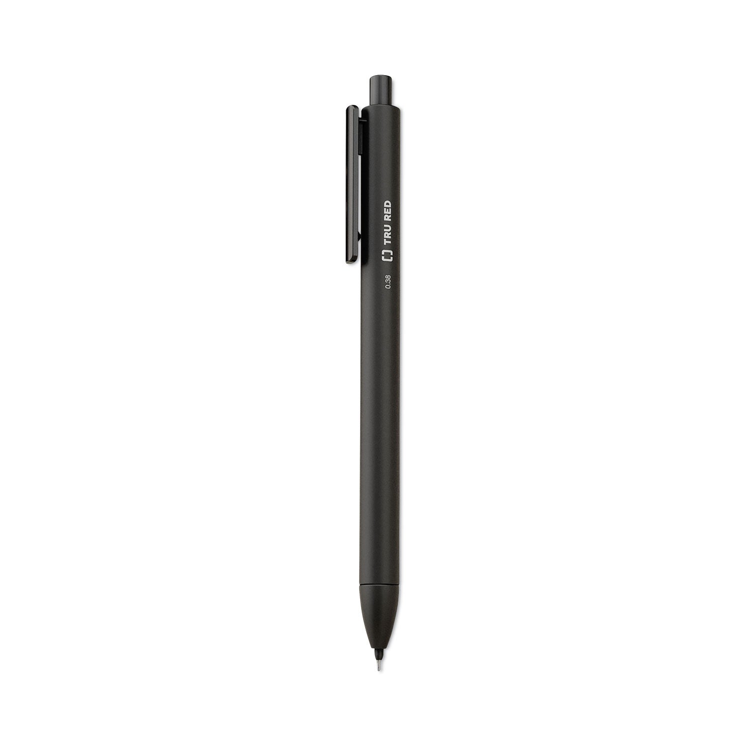 quick-dry-gel-pen-retractable-extra-fine-038-mm-black-ink-black-barrel-5-pack_tud24399731 - 1