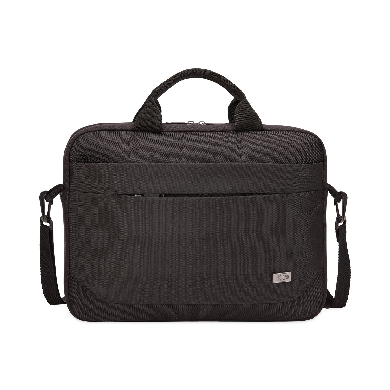 advantage-laptop-attache-fits-devices-up-to-156-polyester-161-x-28-x-138-black_clg3203988 - 1