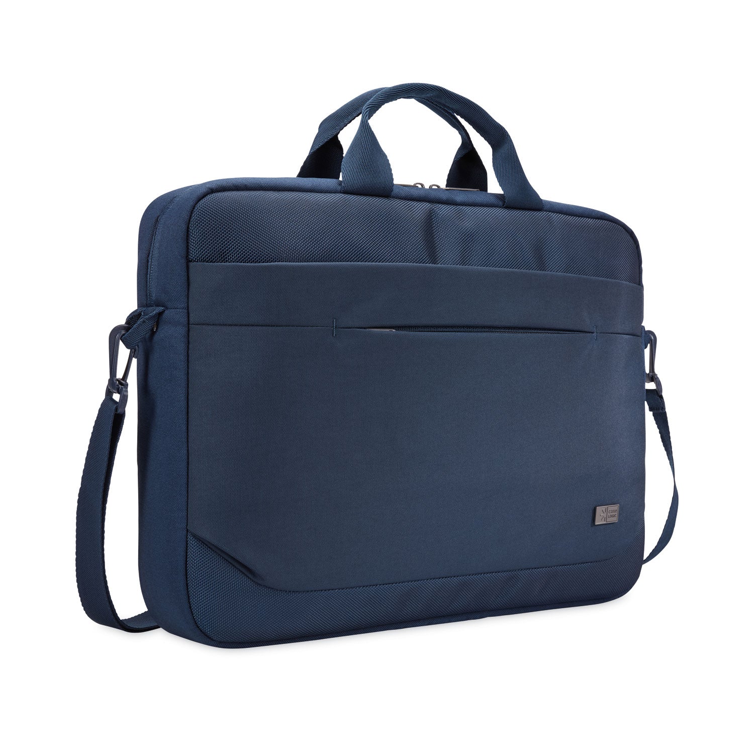 advantage-laptop-attache-fits-devices-up-to-14-polyester-146-x-28-x-13-dark-blue_clg3203987 - 2