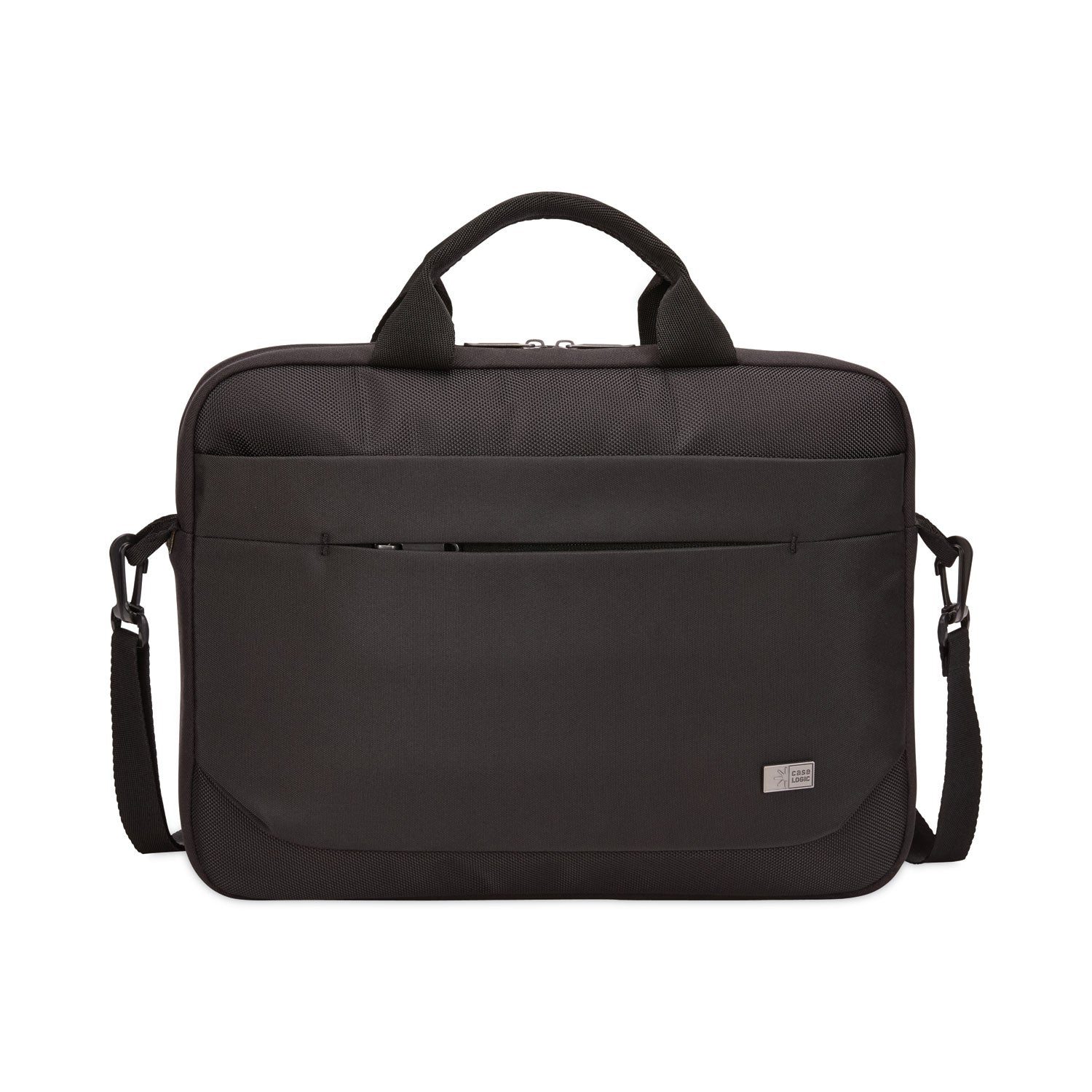 advantage-laptop-attache-fits-devices-up-to-116-polyester-118-x-22-x-102-black_clg3203984 - 1