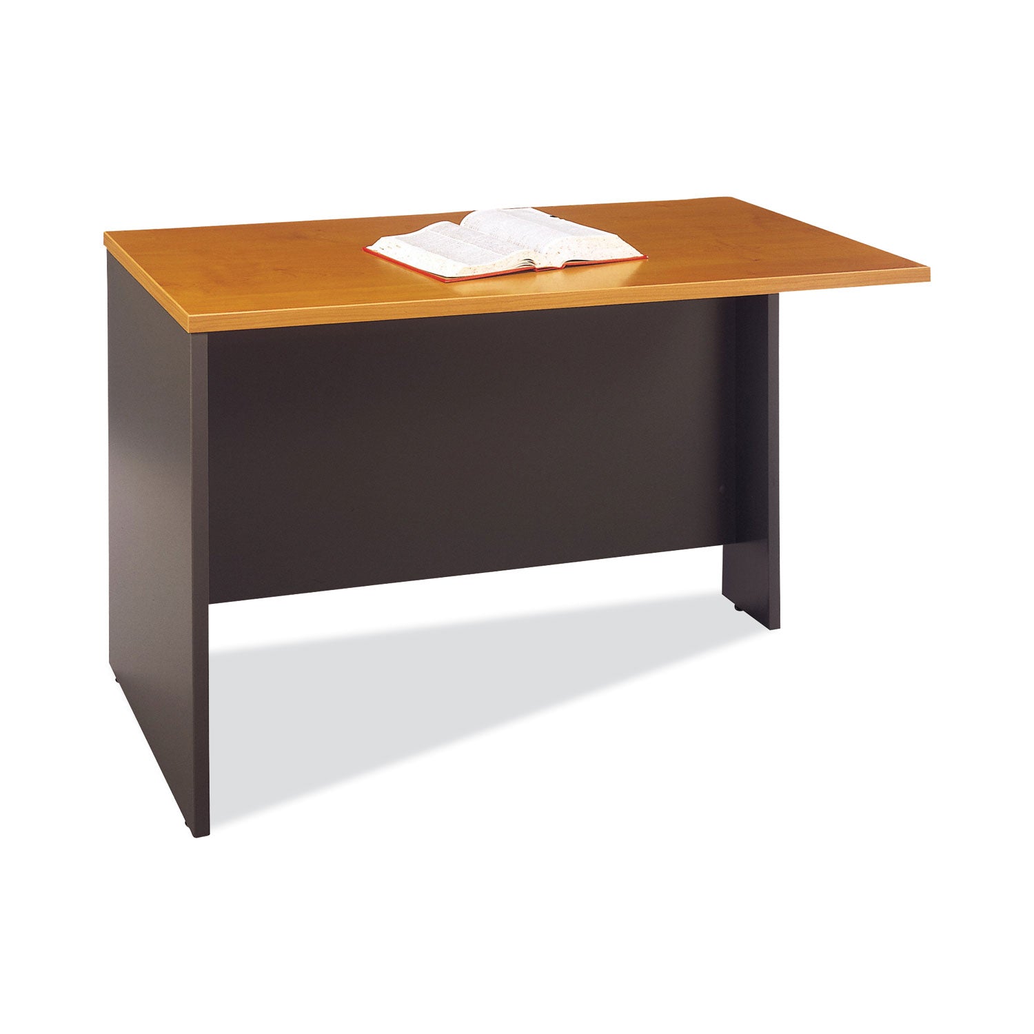 Series C Collection 48W Return Bridge, 47.75w x 23.38d x 29.78h, Natural Cherry - 