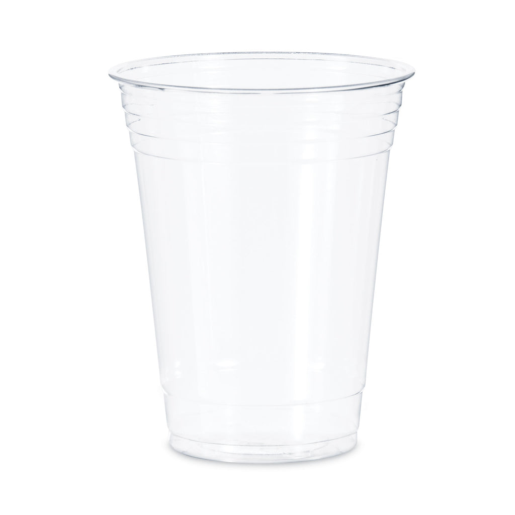 Ultra Clear PET Cups, 16 oz, Squat, 50/Pack