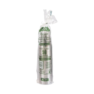 Ultra Clear Cups, 7 oz, PET, 50/Bag, 20 Bags/Carton