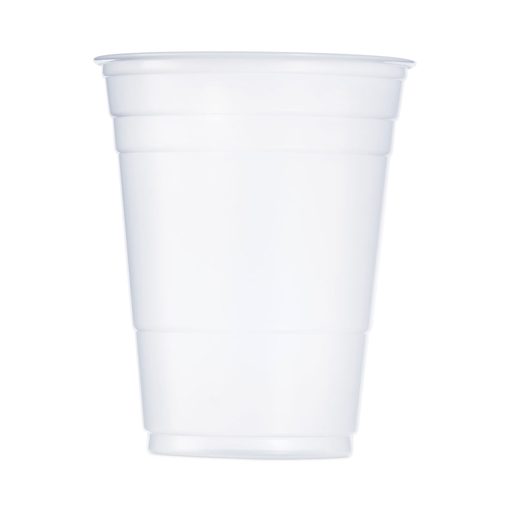 SOLO Party Plastic Cold Drink Cups, 16 oz, 50/Sleeve, 20 Sleeves/Carton