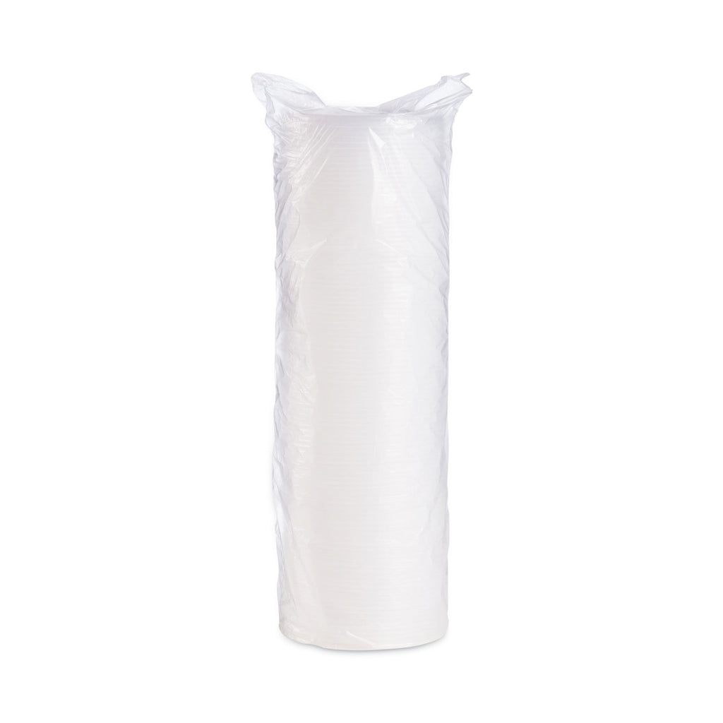 Dart 20 oz HIPS Plastic Non-vented Lid - Translucent - 10 / Pack - Breakroom - Translucent - Plastic, Foam, Polystyrene Body - 100 / Pack