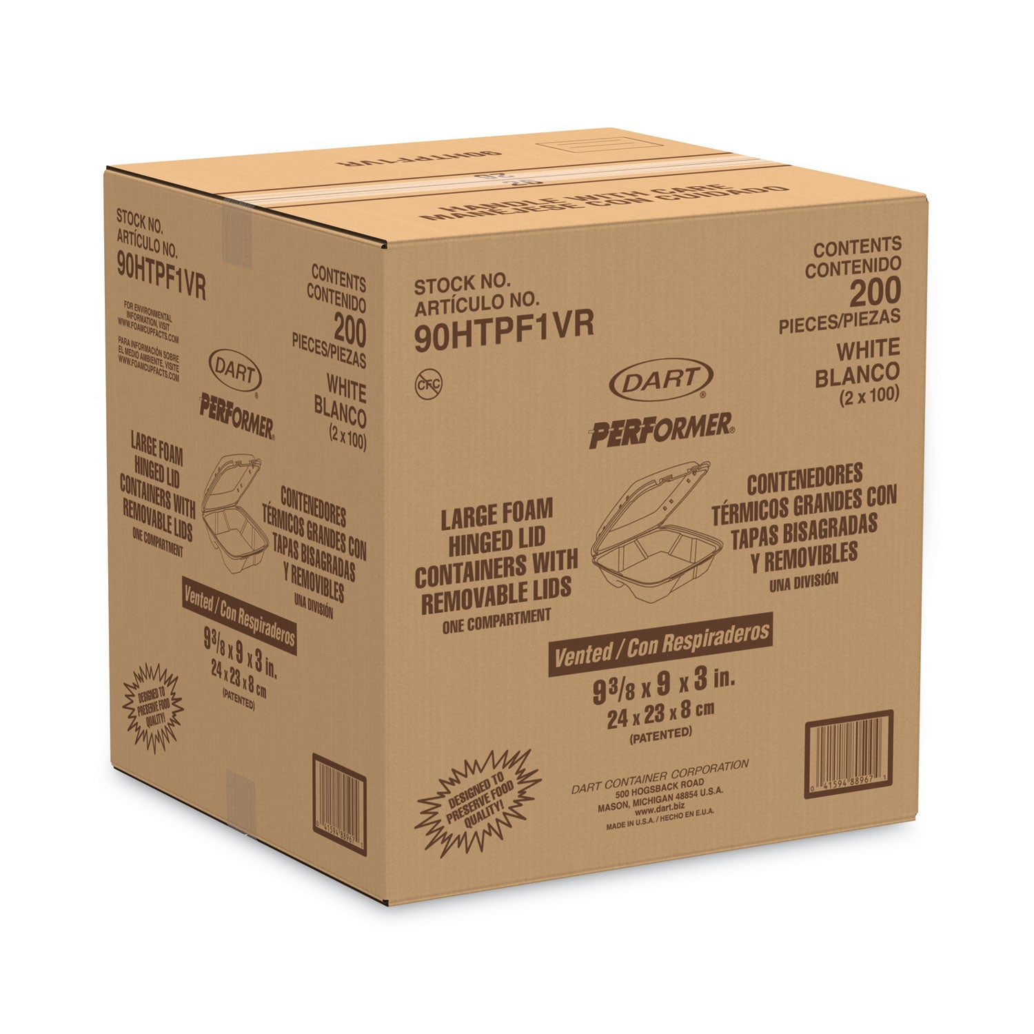 foam-hinged-lid-container-vented-lid-9-x-94-x-3-white-100-pack-2-packs-carton_dcc90htpf1vr - 2