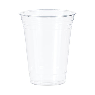 Ultra Clear PET Cups, 16 oz, Squat, 50/Bag, 20 Bags/Carton