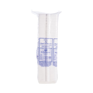 Foam Hinged Lid Container, Hot Dog Container, 3.8 x 7.1 x 2.3, White,125/Bag, 4 Bags/Carton