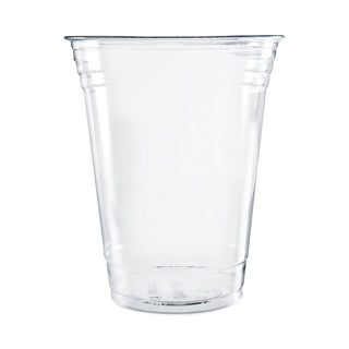 Ultra Clear PET Cups, 16 oz, Squat, 50/Pack