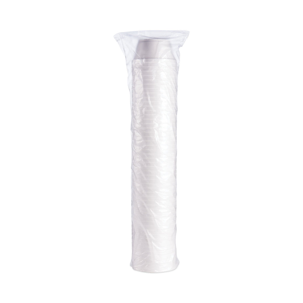 Foam Container, Extra Squat, 8 oz, White, 1,000/Carton
