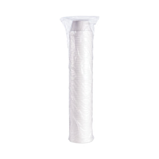 Foam Container, Extra Squat, 8 oz, White, 1,000/Carton