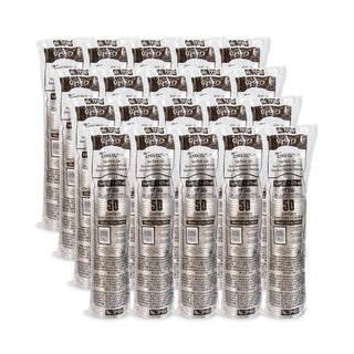 Ultra Clear PET Cups, 16 oz, Squat, 50/Pack