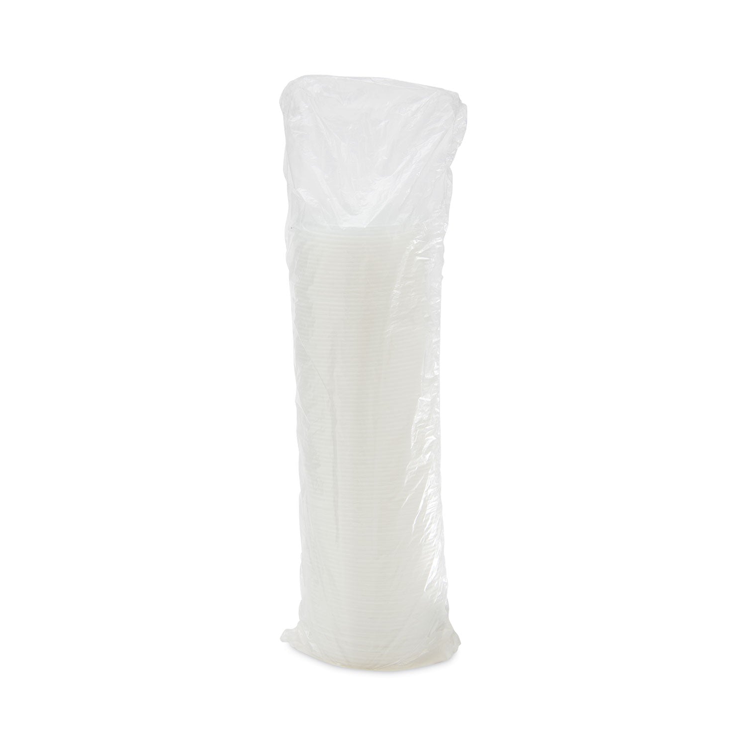 Lift n' Lock Plastic Hot Cup Lids, Fits 12 oz to 24 oz Cups, Translucent, 1,000/Carton - 