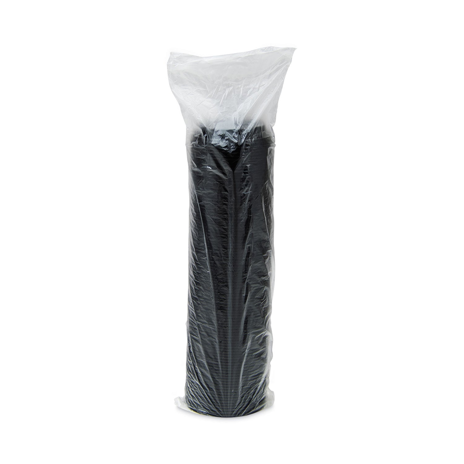Cappuccino Dome Sipper Lids, Fits 12 oz to 24 oz Cups, Black, 100/Pack, 10 Packs/Carton