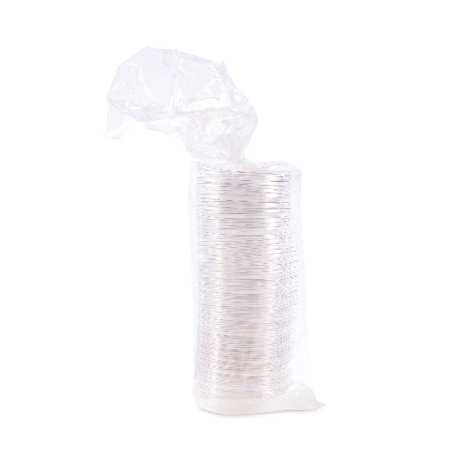 PresentaBowls Clear Dome Lids, 5.4 Diameter x 1.1 h, Plastic, 504/Carton - 