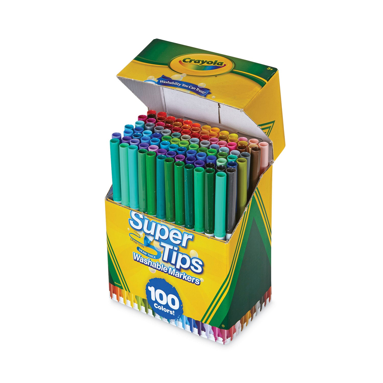 super-tips-washable-markers-fine-broad-bullet-tips-assorted-colors-100-set_cyo585100 - 5