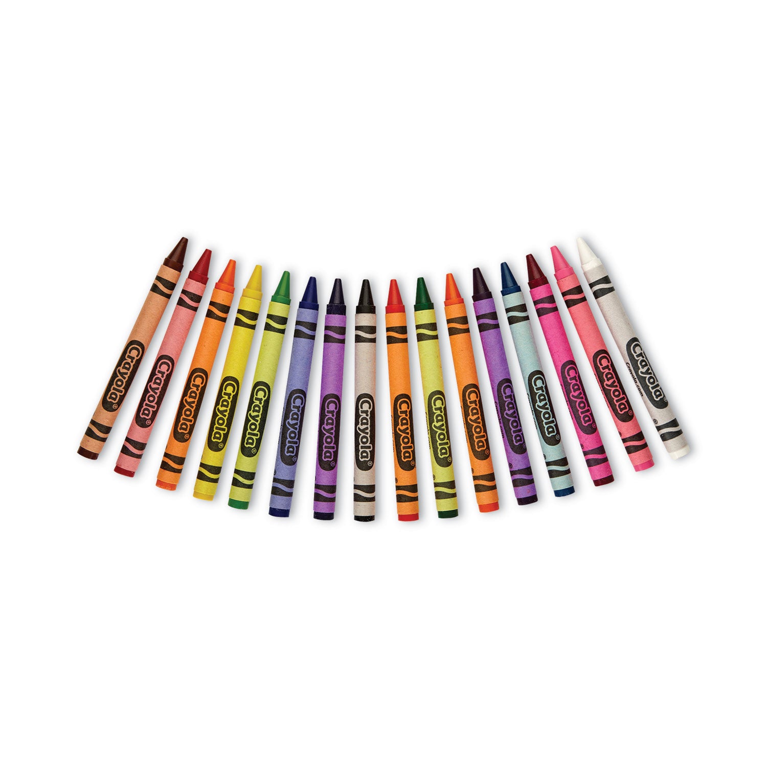 Classic Color Crayons, Peggable Retail Pack, 16 Colors/Pack - 