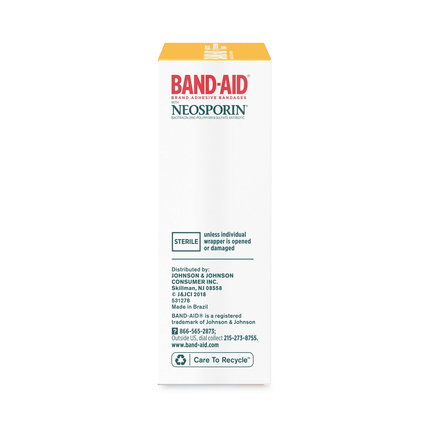 Antibiotic Adhesive Bandages, Assorted Sizes, 20/Box