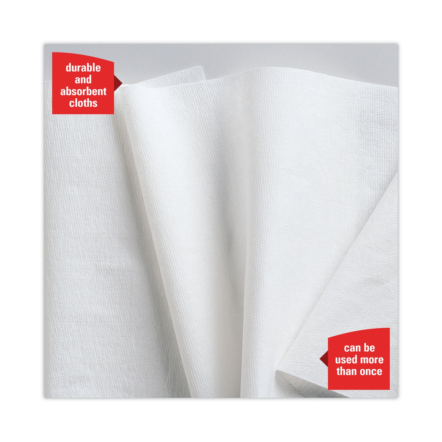 X70 Cloths, Center-Pull, 9.8 x 12.2, White, 275/Roll, 3 Rolls/Carton - 