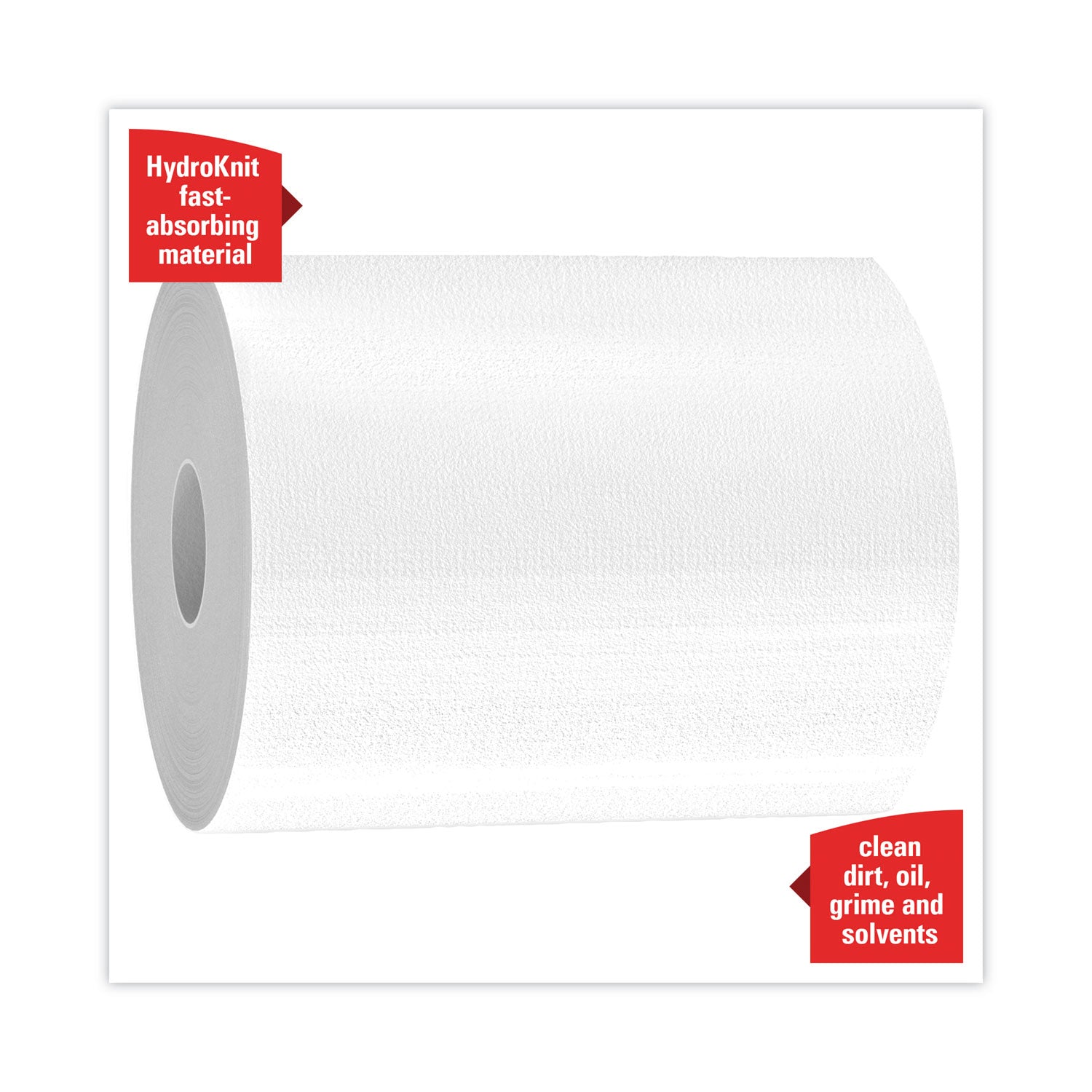 X70 Cloths, Center-Pull, 9.8 x 12.2, White, 275/Roll, 3 Rolls/Carton - 