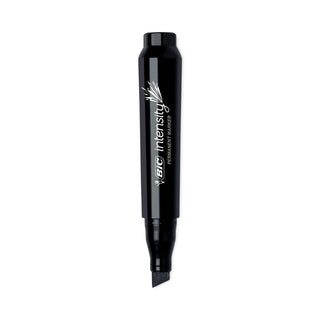 Intensity Chisel Tip Permanent Marker, Broad Chisel Tip, Tuxedo Black, Dozen - 