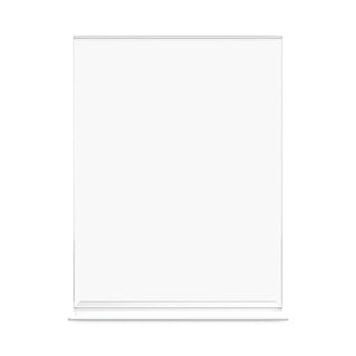 Classic Image Double-Sided Sign Holder, 8.5 x 11 Insert, Clear