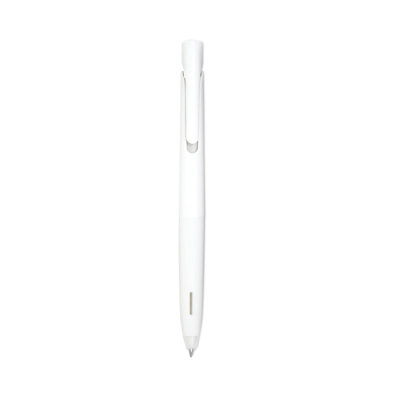 blen-gel-pen-retractable-fine-07-mm-black-ink-white-barrel-dozen_zeb41400 - 1