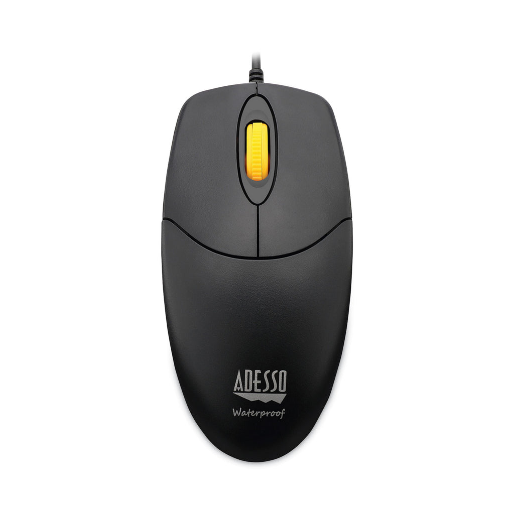 imouse-w3-waterproof-antimicrobial-mouse-with-magnetic-scroll-wheel-usb-20-left-right-hand-use-black_adeimousew3 - 1
