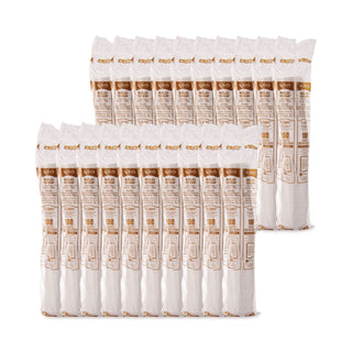 Traveler Dome Hot Cup Lid, Fits 8 oz Cups, White, 100/Pack, 10 Packs/Carton