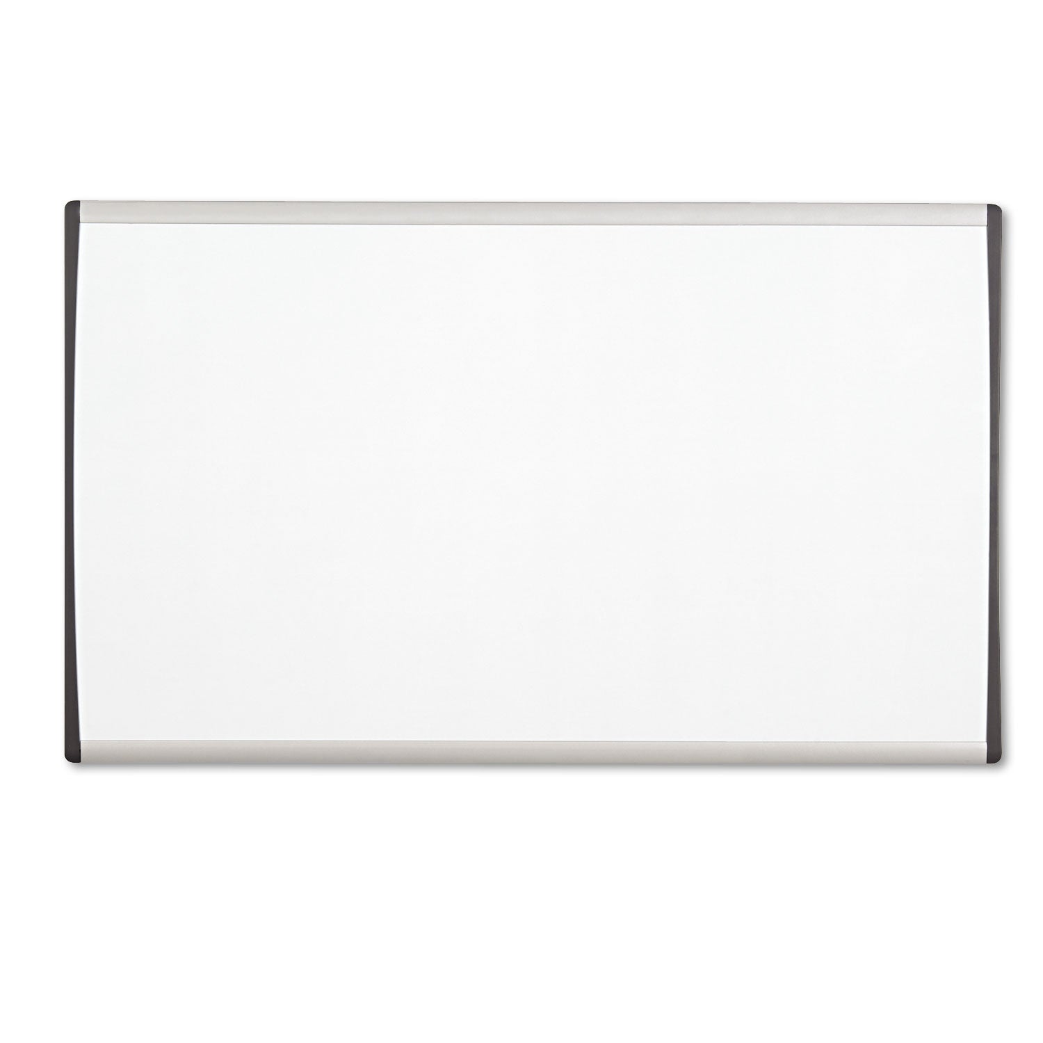 ARC Frame Cubicle Magnetic Dry Erase Board, 30 x 18, White Surface, Silver Aluminum Frame - 