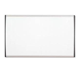 ARC Frame Cubicle Magnetic Dry Erase Board, 30 x 18, White Surface, Silver Aluminum Frame - 