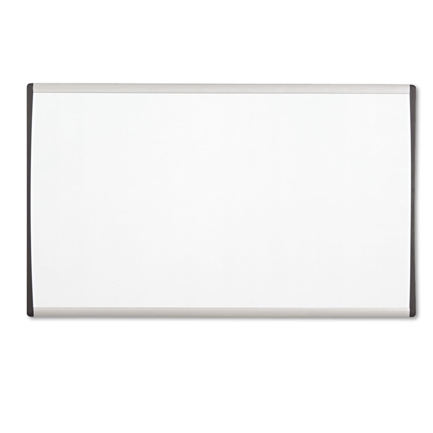 ARC Frame Cubicle Magnetic Dry Erase Board, 30 x 18, White Surface, Silver Aluminum Frame - 