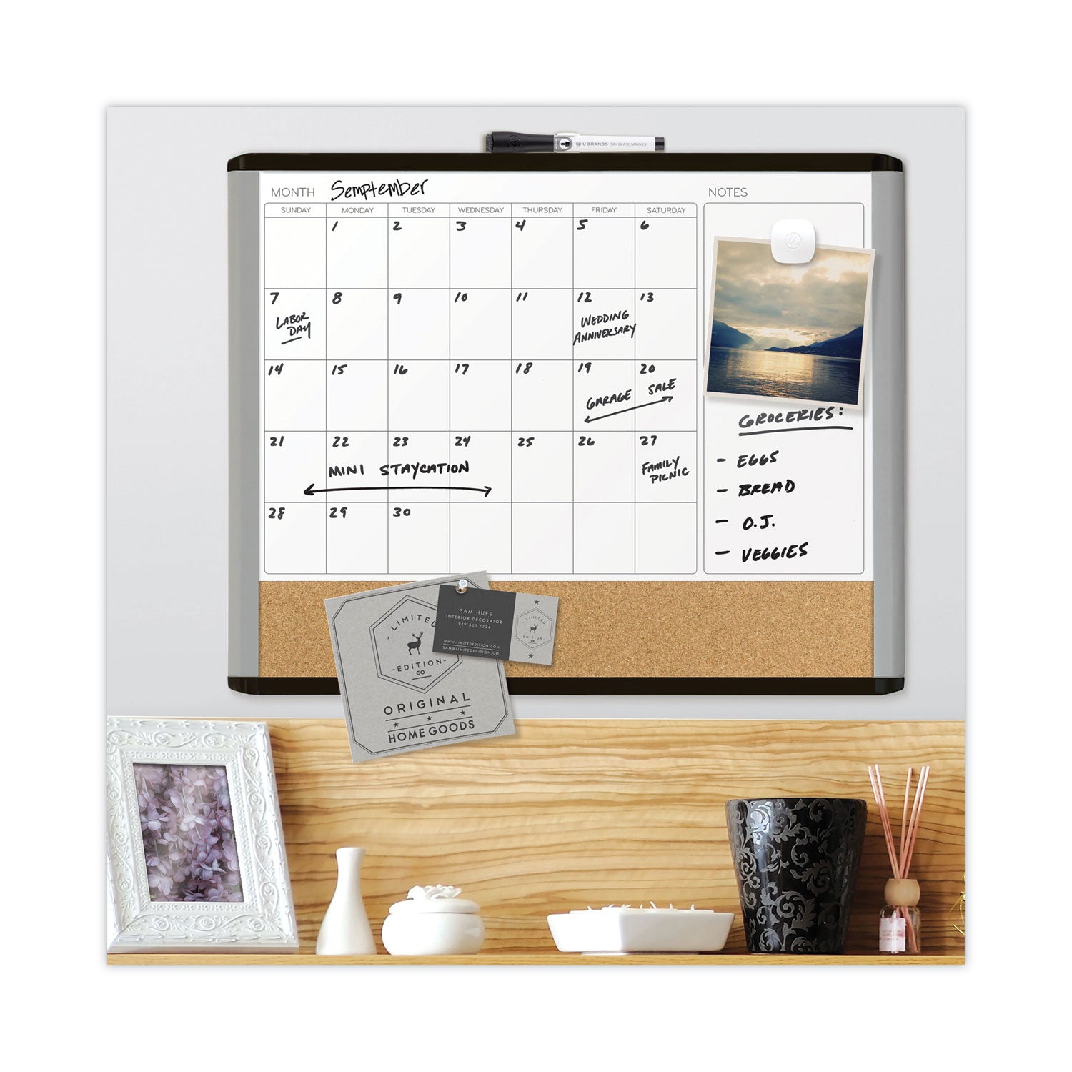 3n1-magnetic-mod-dry-erase-board-monthly-calendar-20-x-16-white-surface-gray-black-plastic-frame_ubr388u0001 - 2