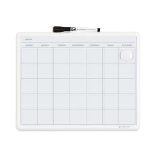 magnetic-dry-erase-monthly-calendar-14-x-1166-white-surface-white-plastic-frame_ubr260u0004 - 1