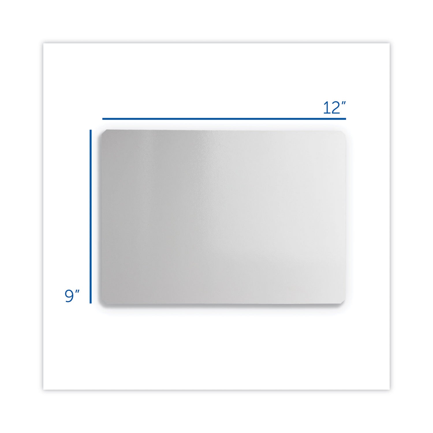 Dry Erase Board, 12 x 9, White Surface, 24/Pack