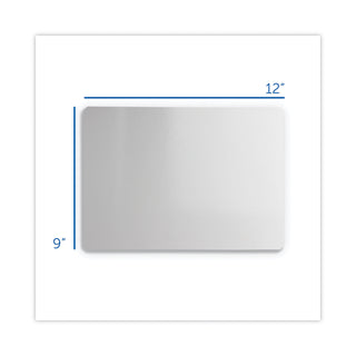 Dry Erase Board, 12 x 9, White Surface, 24/Pack