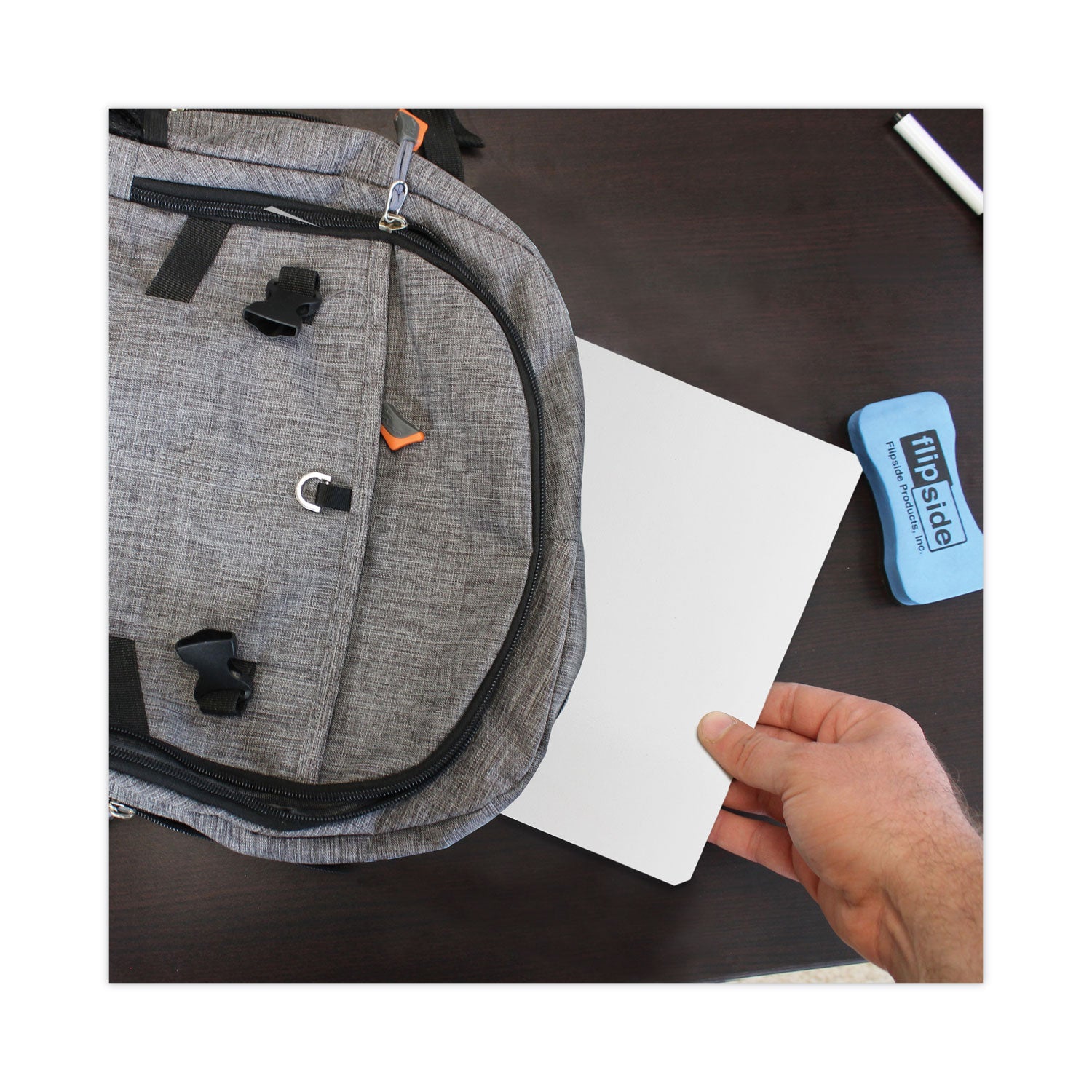 Dry Erase Board, 12 x 9, White Surface, 24/Pack