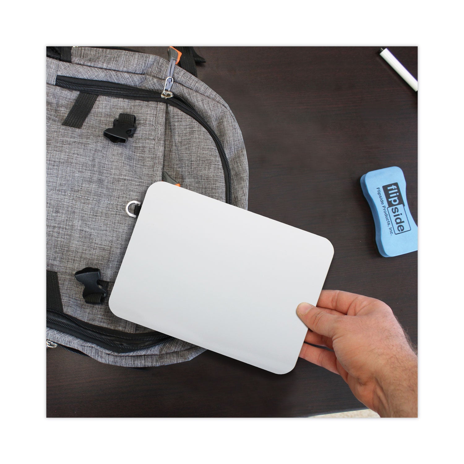 Dry Erase Board, 9 x 6, White Surface, 24/Pack