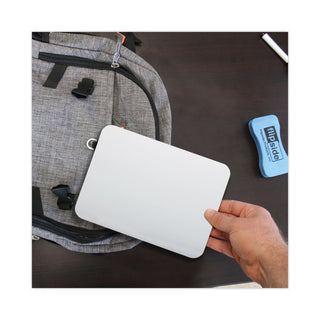Dry Erase Board, 9 x 6, White Surface, 24/Pack